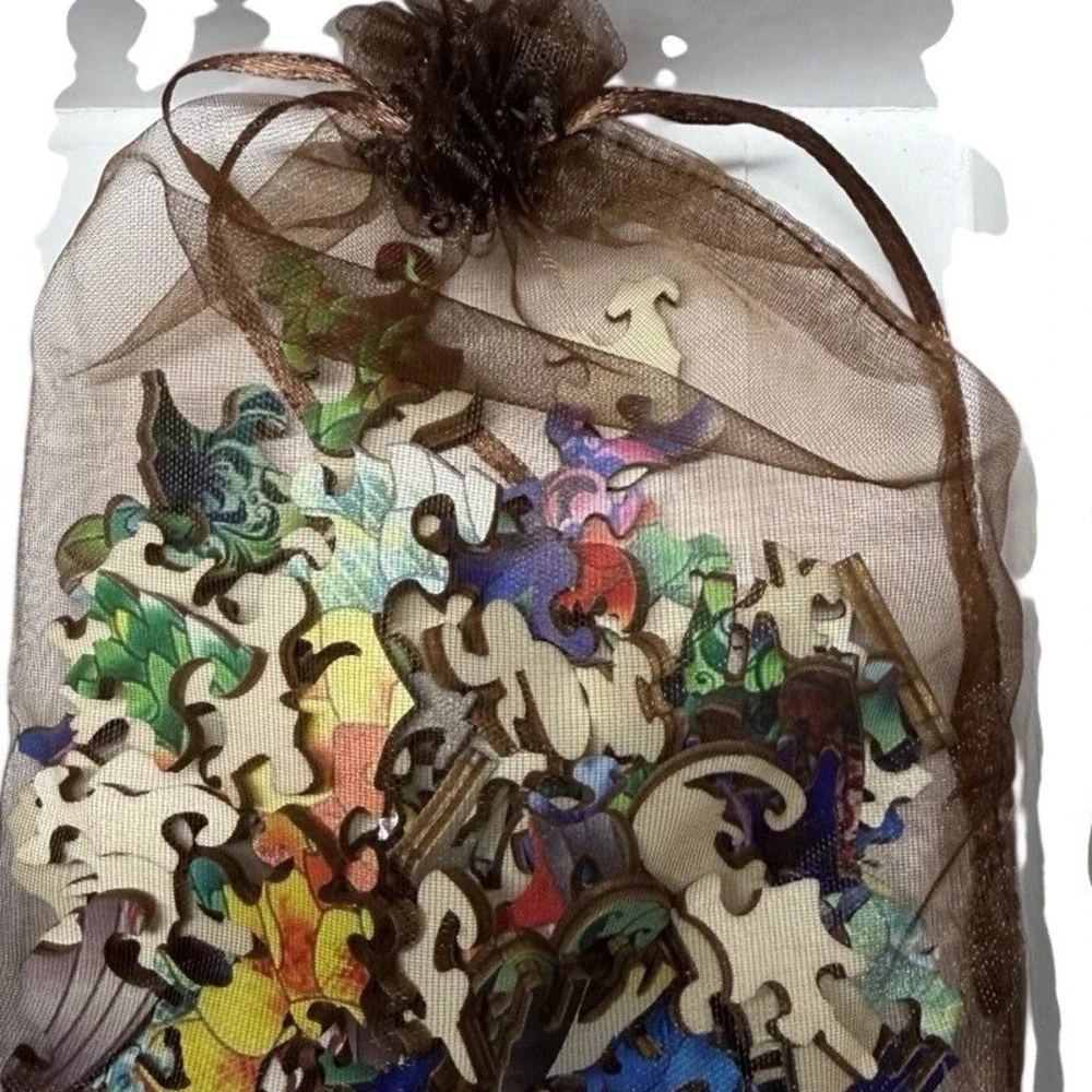 Bunde Of Two Quorddle Puzzles  Size Small Wooden Puzzle Jigsaw
